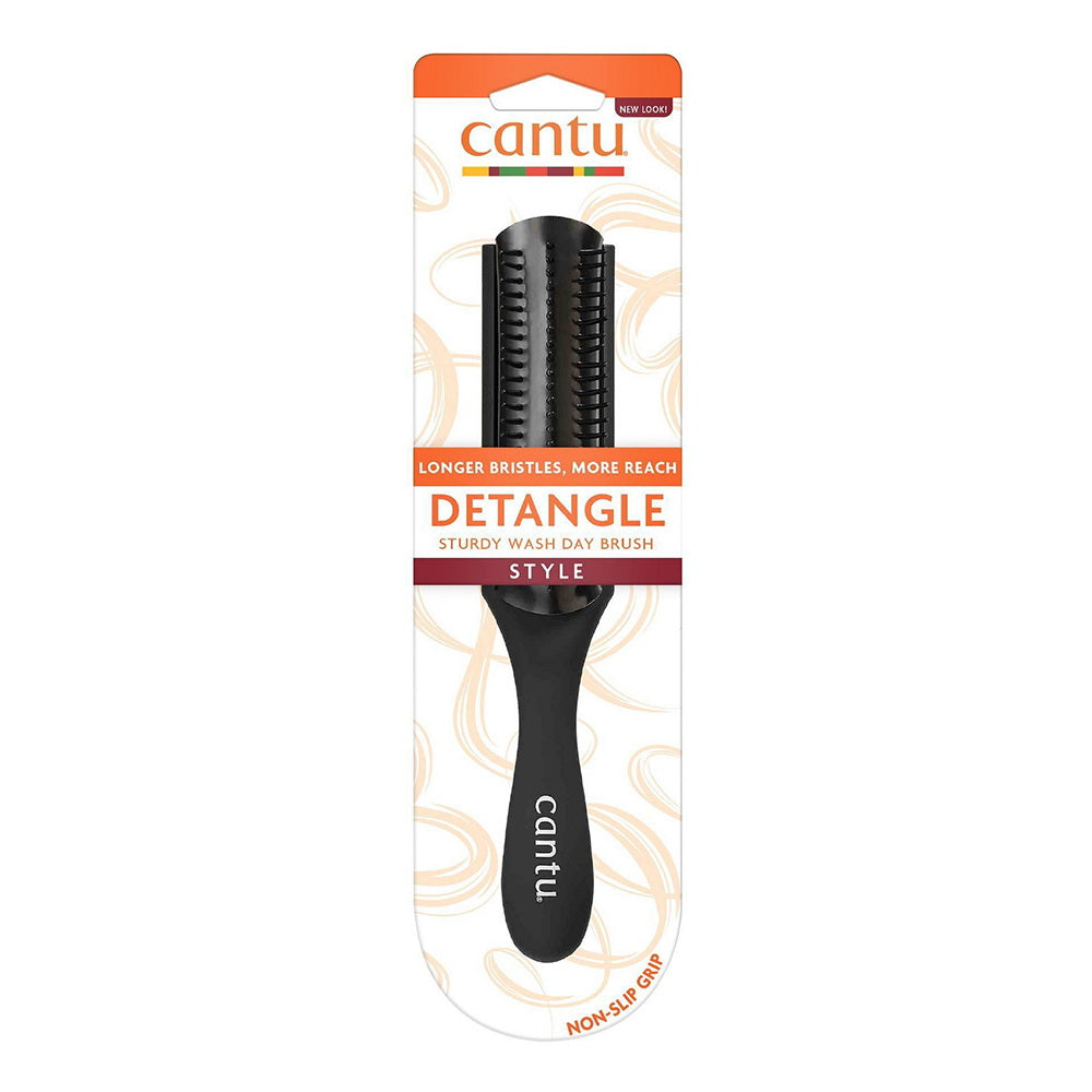 Cantu Narrow Detangle Brush for Gentle Detangling and Smoothing Hair 1Ea
